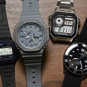 مقایسه انواع ساعت کاسیو